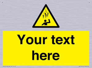 Custom Falling Ice sign